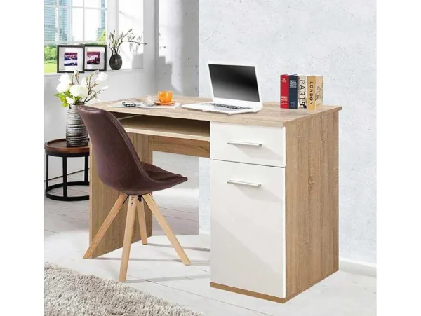 Clearance Bureau Firenze - Sonoma - 104X50X75 Cm - Bureaumeubel