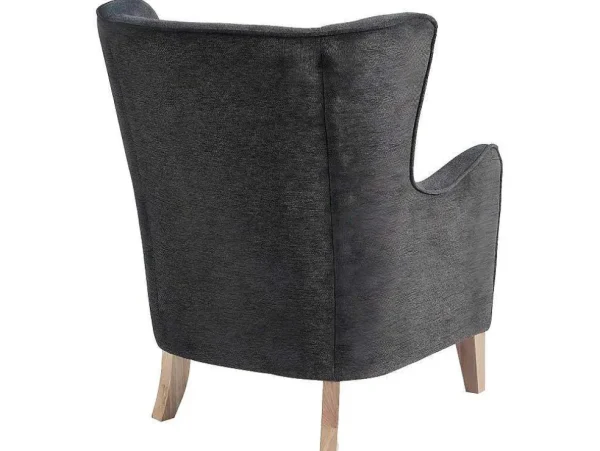 Best Campo Fauteuil Donkergrijs. Fauteuil Met Holle Rugleuning