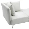 Best Chaise Longue Rechts Van Cremekleurige Stof Napasa Chaise Longue