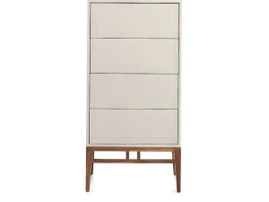 Outlet Chiffonier Grijs En Walnoot 7036 Ladekast