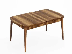 Shop Dalila Tafel, Walnoot, 178X80X72 Cm, Eettafel