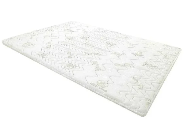 Cheap Dekmatras Met Vormgeheugenschuim Aloe Vera Van - 140 X 190 Cm Topmatras