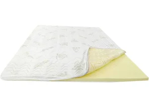 Cheap Dekmatras Met Vormgeheugenschuim Aloe Vera Van - 140 X 190 Cm Topmatras