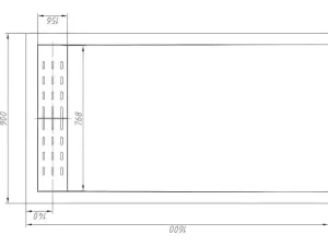 Flash Sale Douchebak Lyros Met Sifon Inbegrepen - 1600X900X40Mm - Wit Douchebak