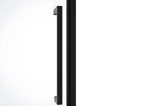 Online Draaibare Douchedeur Van Matzwart Metaal - Industriele Stijl - 80 X 195 Cm - Tamri Douchewand