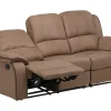 Hot Driezits Relaxbank Microvezel Hernani - Taupe Aanbiedingen: Zitbank & Fauteuil