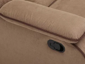 Hot Driezits Relaxbank Microvezel Hernani - Taupe Aanbiedingen: Zitbank & Fauteuil