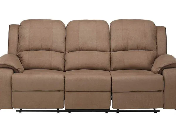 Hot Driezits Relaxbank Microvezel Hernani - Taupe Aanbiedingen: Zitbank & Fauteuil