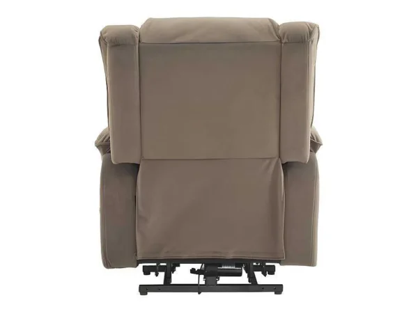 Store Elektrische Relaxfauteuil - Met Thermische Massagefunctie - Voorzien Van 2 Bekerhouders En Afstandsbediening - Taupe Aanbiedingen: Zitbank & Fauteuil