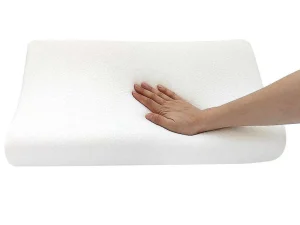 Hot Ergonomisch Hoofdkussen Met Vormgeheugen 50 X 30 Cm Sleepy Van - Wit Hoofdkussen