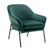 New Fauteuil Van Spargroen Velours Cerita Fauteuil Stof Fluweel / Suedine