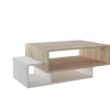 Best Gemini Koffietafel, Wit, Sonoma, 100X60X35 Cm, Epikasa Salontafel