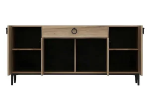 Hot Gloria Multifunctioneel Kabinet, Walnoot, 160X42X75 Cm, Buffetkast