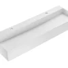 Sale Hangend Wastafelblad - Wit - L120 X B40 X H15 Cm - Yamdrok Muurkast Badkamer