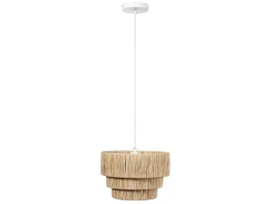 Sale Hanglamp Van Raffia - D30 X H171 Cm - Naturel - Sarnia Hanglamp