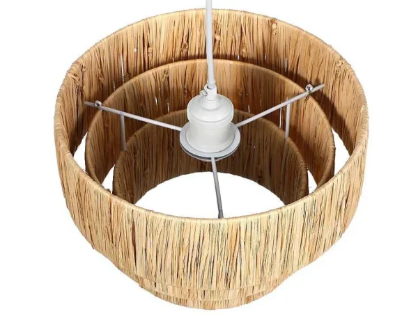 Sale Hanglamp Van Raffia - D30 X H171 Cm - Naturel - Sarnia Hanglamp