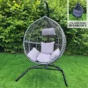 Discount Hangstoel Egg Chair - Grijs - Max: 150 Kg Hangstoel