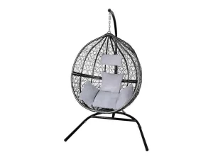 Sale Hangstoel Egg Chair - Zwart - Max: 150 Kg Hangstoel