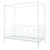 Cheap Hemelbed Vivian - 90X200 Cm - Wit Aanbiedingen: Slaapkamer & Kantoor