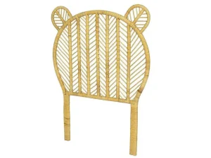 Best Hoofdeinde Van 90 Cm - Rotan - Kleur: Naturel - Tedyo Kindermeubel