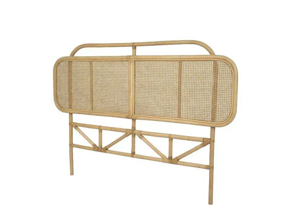 Flash Sale Hoofdeinde Van 160 Cm - Rotan - Naturel - Rouana Hoofdeinde En Brugkast