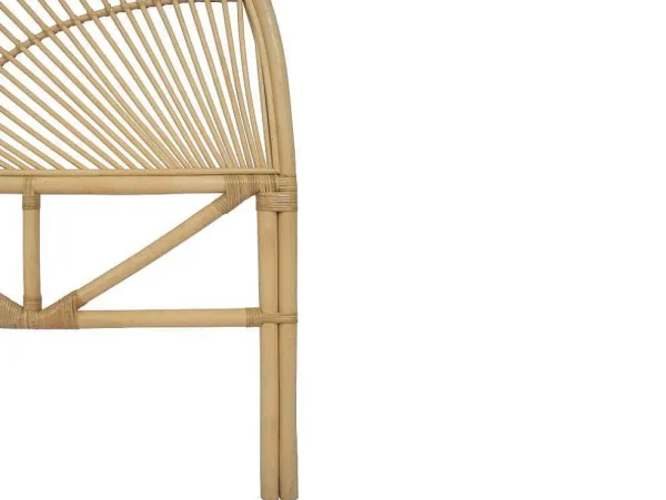 Discount Hoofdeinde Van 160 Cm - Rotan - Naturel - Efela Hoofdeinde En Brugkast