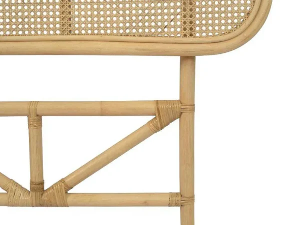 Flash Sale Hoofdeinde Van 160 Cm - Rotan - Naturel - Rouana Hoofdeinde En Brugkast