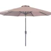 Hot Houston Parasol O300Cm Met Kantelfunctie, Lift Zandkleurig. Parasol