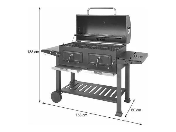 Cheap Houtskoolbarbecue Mcw-K94 Buitenkeuken