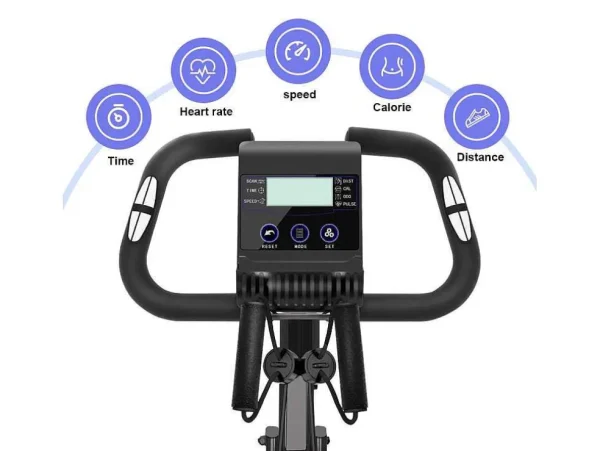 Shop 3 In 1 Opvouwbare Hometrainer, Magnetische X-Bike Ligfiets Fitness Bike Met 8-Level Verstelbare Weerstand Voor Home Gym Workout Fitness