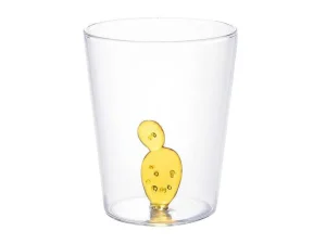 Hot Karaf + Set Van 4 Glazen Met Cactus - Puntia Tafelservies