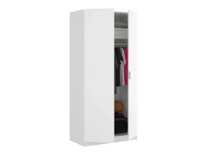 Best Sale Kast Met 2 Deuren - L81 Cm - Wit - Listowel Kledingkast