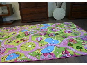 Hot Kindertapijt Sweet Town 150X250 Cm Kindervloerkleed