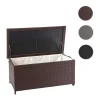 Flash Sale Kussenbox Van Polyrattan Mcw-D88 Iii, Premium Bruin, 51X100X50Cm 170L Tuinopslag