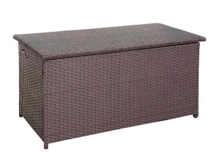 Sale Kussenbox Van Polyrattan Mcw-D88 Iii, Premium Bruin, 80X160X94Cm 950L Tuinopslag