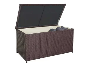 Sale Kussenbox Van Polyrattan Mcw-D88 Iii, Premium Bruin, 80X160X94Cm 950L Tuinopslag