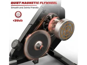 Flash Sale Magnetische Roeimachine Voor Home Gym Office Workout 16 Niveau Instelbare Weerstand Met Lcd-Monitor Fitness