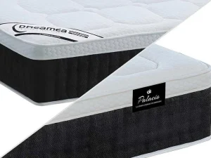 Cheap Matras 140 X 190 Cm Met Pocketveren Met 7 Zones, Instap Met Vormgeheugen En Latex, Dikte 30 Cm - Artio Van Dreamea Latex Matras