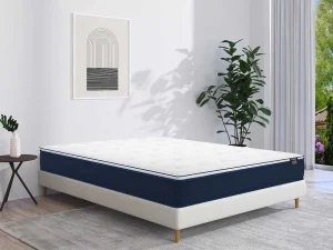 Fashion Matras 120X190Cm Met Pocketveren En Bijpassende Topmatras Dikte 24Cm - Altier Van Dreamea Eenpersoons Matras