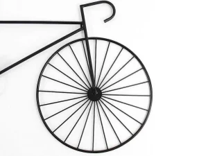 Best Sale Metalen Fiets Wanddecoratie Ventoux - L. 109 X H. 56 Cm - Zwart Decoratieve Wandplaat