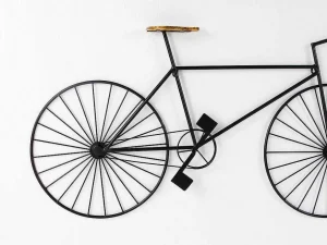 Best Sale Metalen Fiets Wanddecoratie Ventoux - L. 109 X H. 56 Cm - Zwart Decoratieve Wandplaat