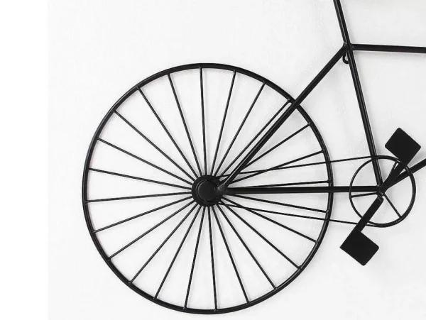 Best Sale Metalen Fiets Wanddecoratie Ventoux - L. 109 X H. 56 Cm - Zwart Decoratieve Wandplaat