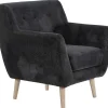 Shop Monte Fauteuil Donkergrijs. Fauteuil Met Holle Rugleuning