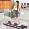 Outlet Onder Bureau Loopband 1-6Km/H Wandelen Jogging Machine Voor Thuiskantoor Met Opvouwmogelijkheid Fitness