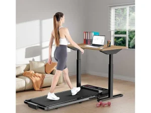 Online Onder Bureau Loopband 1-6Km/H Wandelen Jogging Machine Voor Thuiskantoor Met Opvouwmogelijkheid Fitness