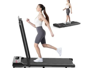 Online Onder Bureau Loopband 1-6Km/H Wandelen Jogging Machine Voor Thuiskantoor Met Opvouwmogelijkheid Fitness