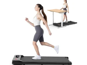 Sale Onder Bureau Loopband 1-6Km/H Wandelen Jogging Machine Voor Thuiskantoor Met Opvouwmogelijkheid Fitness