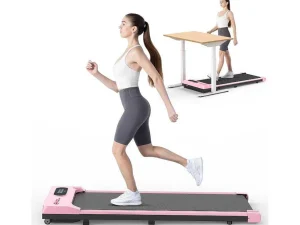 Outlet Onder Bureau Loopband 1-6Km/H Wandelen Jogging Machine Voor Thuiskantoor Met Opvouwmogelijkheid Fitness