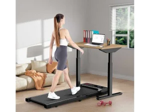 Sale Onder Bureau Loopband 1-6Km/H Wandelen Jogging Machine Voor Thuiskantoor Met Opvouwmogelijkheid Fitness