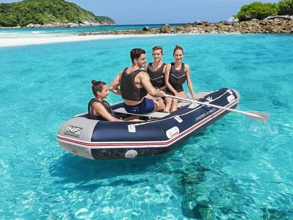 Flash Sale Opblaasboot 5 Personen - 330 X 162 Cm - Ramatoni Van Watersport